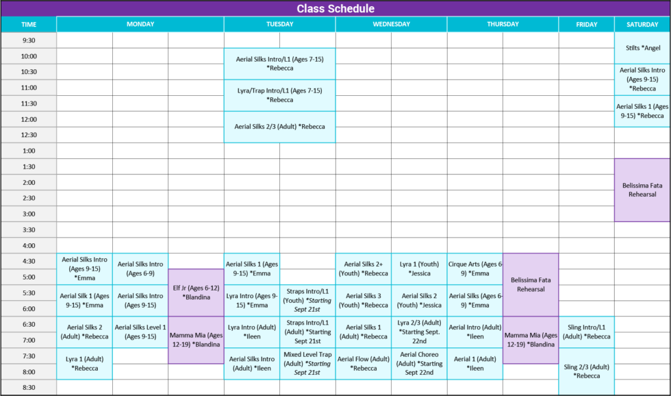 Academic Calendar » Expression City