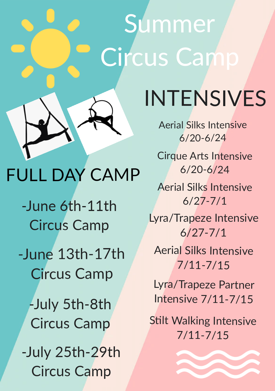 Circus Summer Camp Intensives